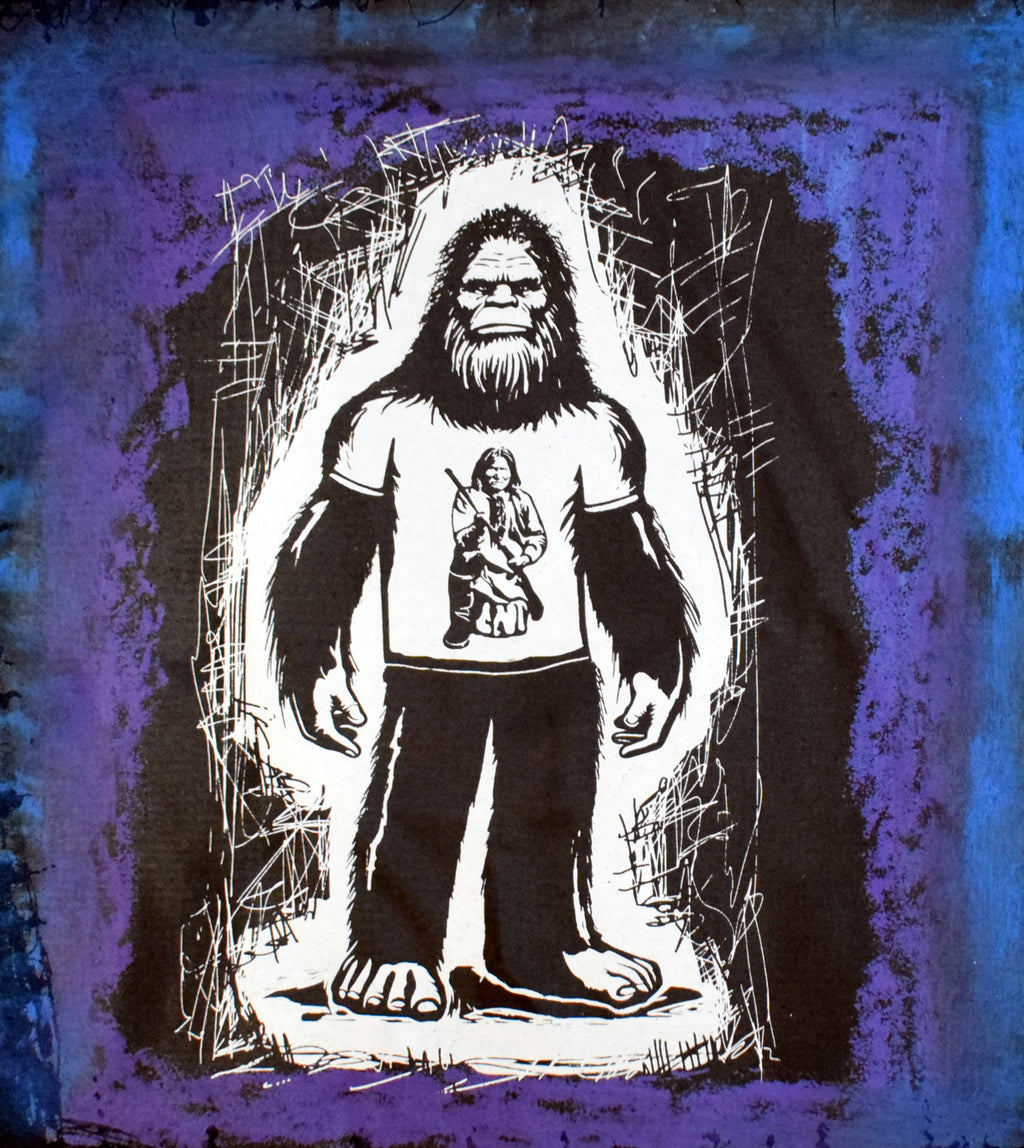 Sasquatch reppin Geronimo - Hoodie